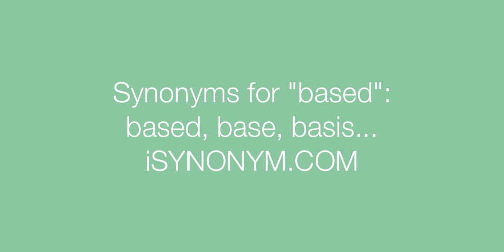 Synonyms based