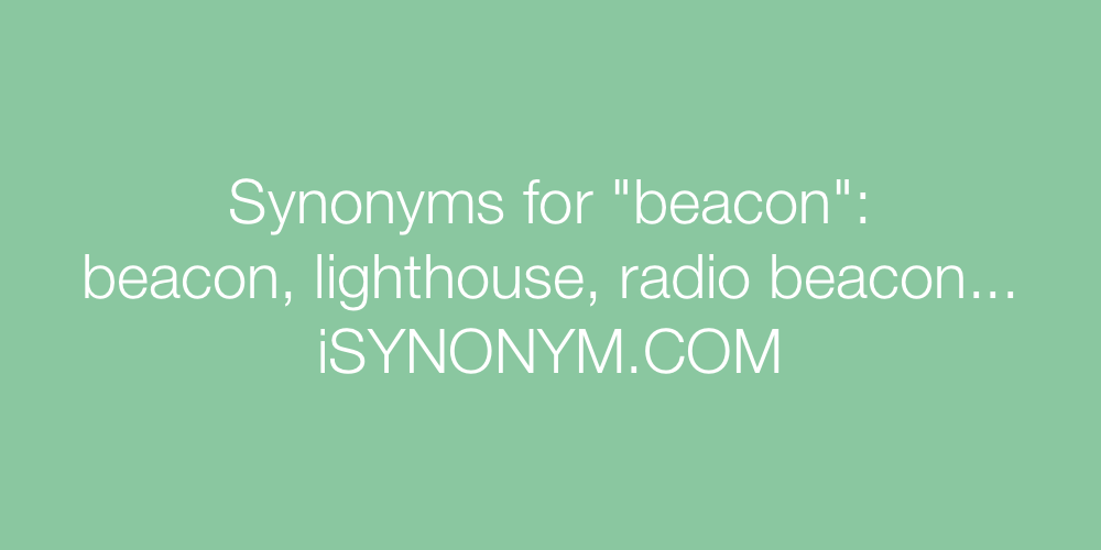 Synonyms beacon