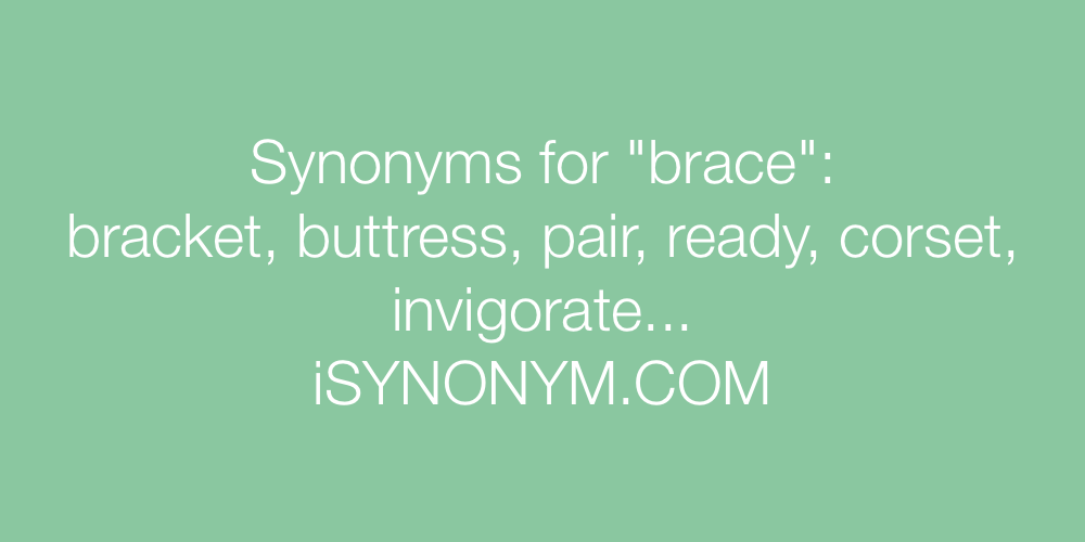 Synonyms brace