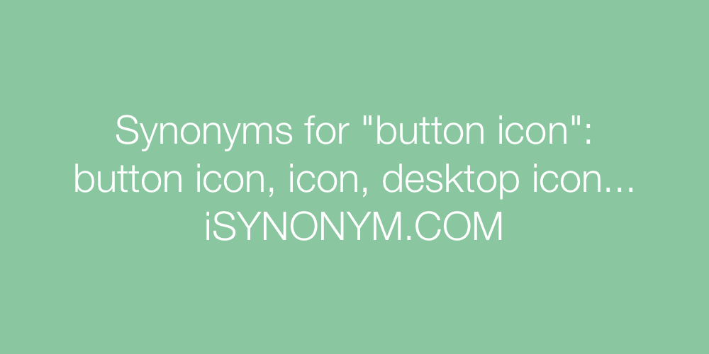 Synonyms button icon