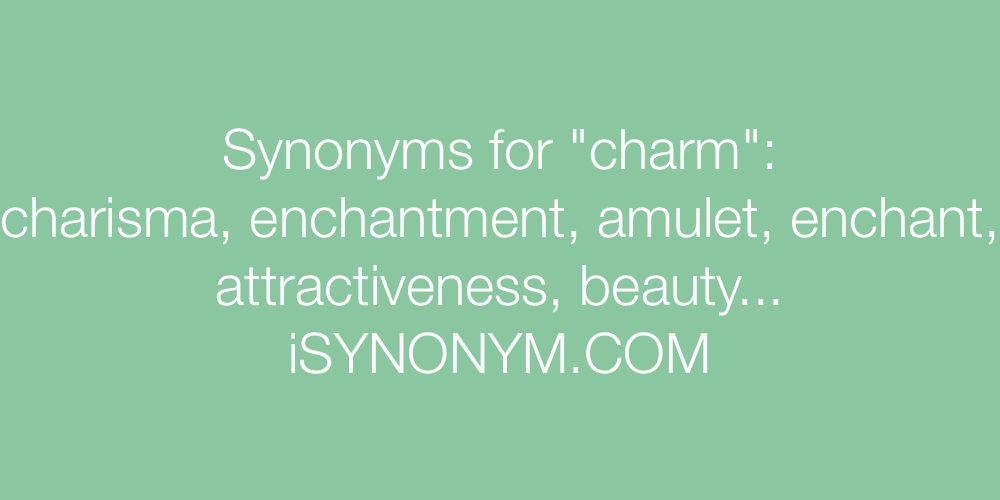 Charme Synonym