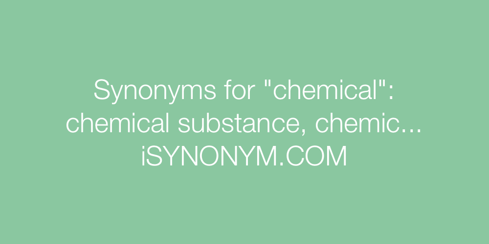 Synonyms chemical
