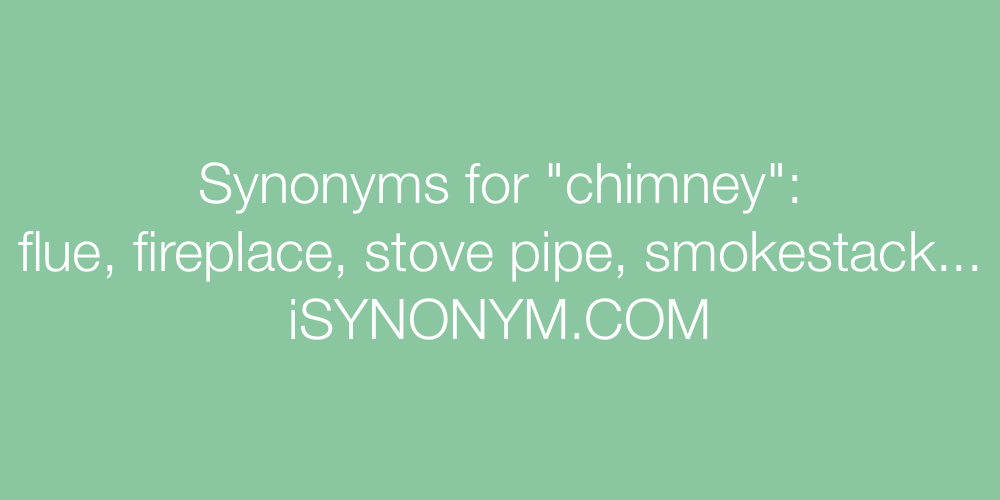 Synonyms chimney