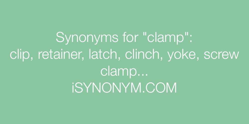 Synonyms clamp