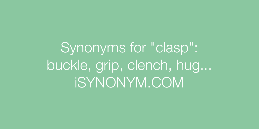 Synonyms clasp