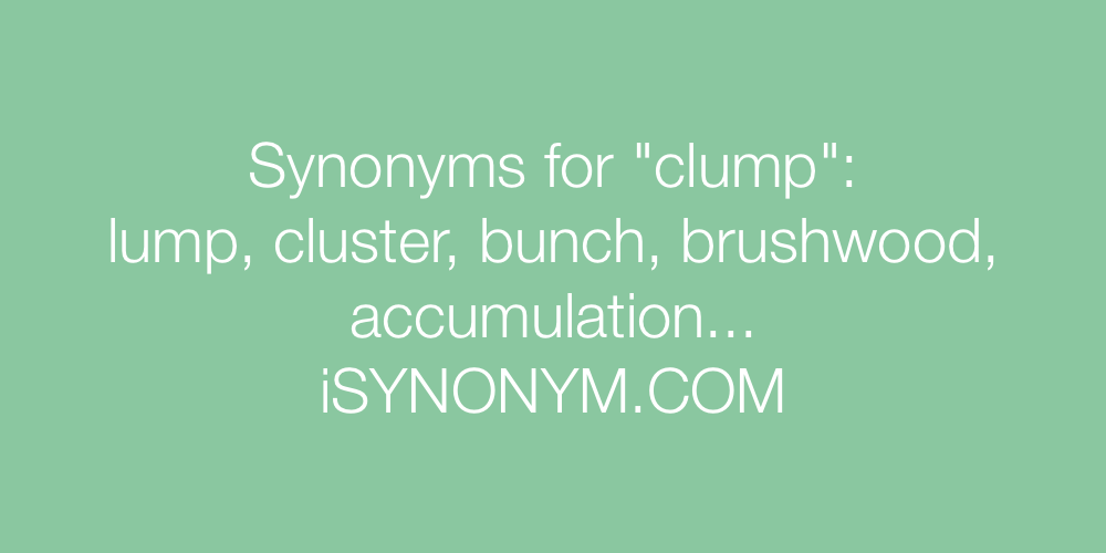 Synonyms clump