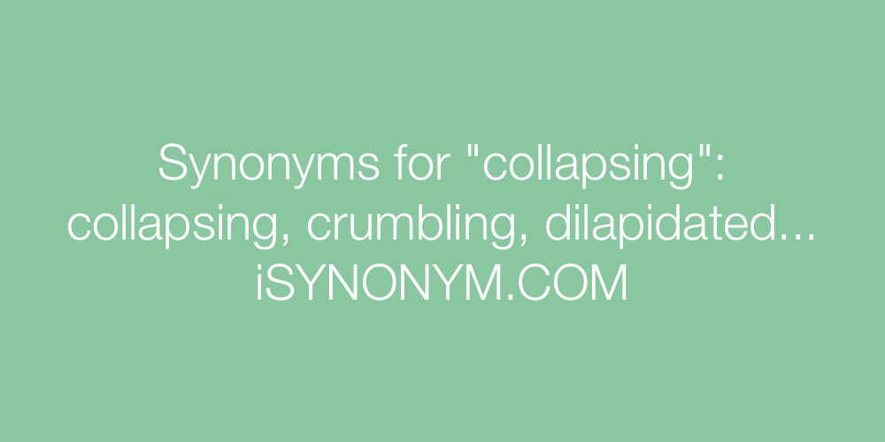 Synonyms collapsing