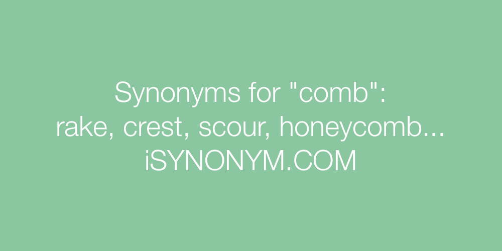 Synonyms comb