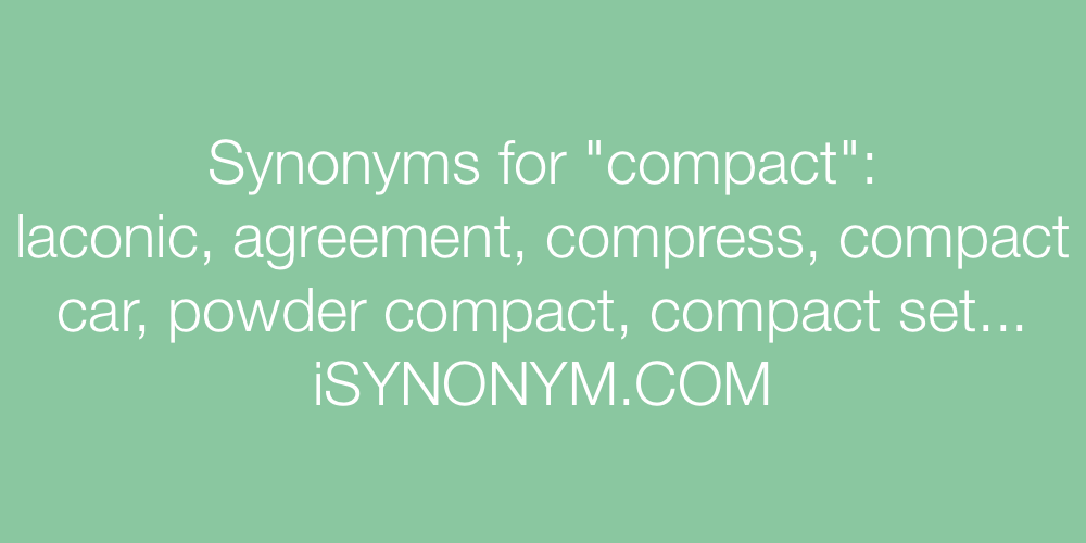 Synonyms compact