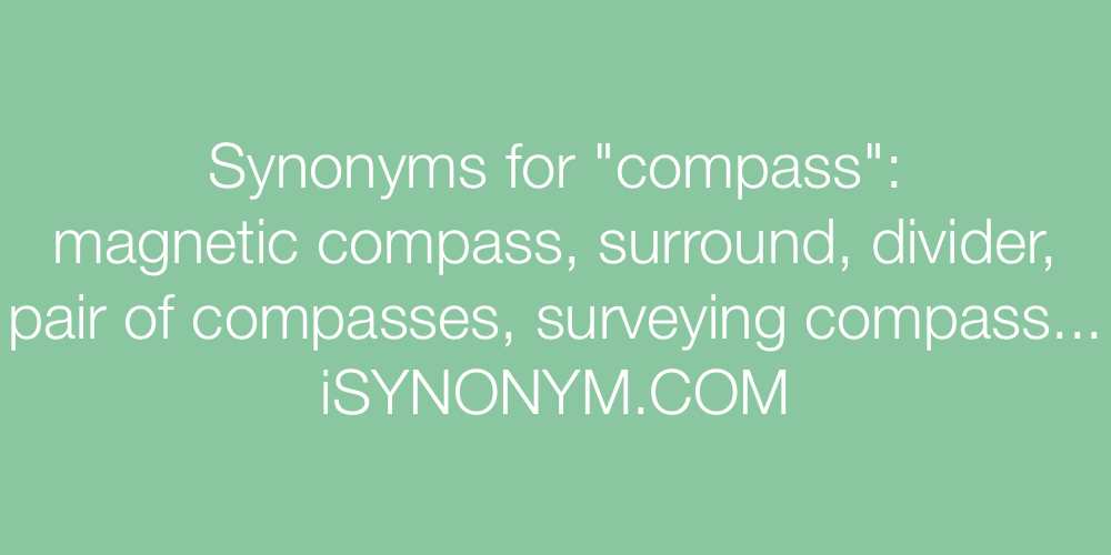 Synonyms compass