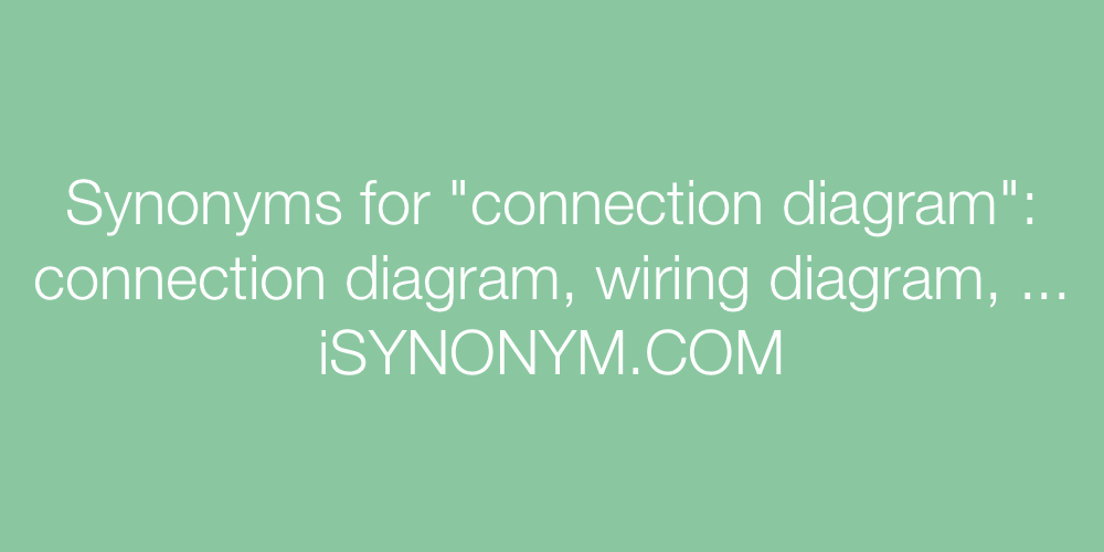 Synonyms connection diagram