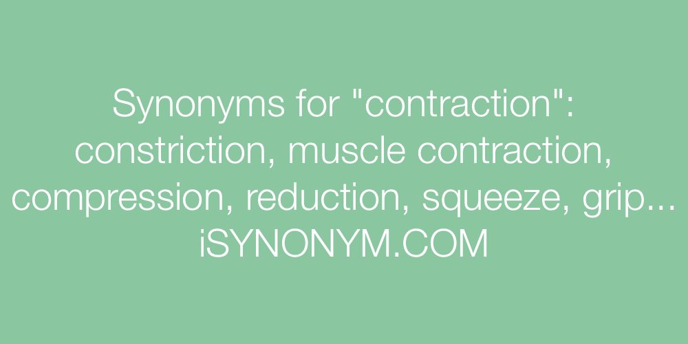 Synonyms contraction