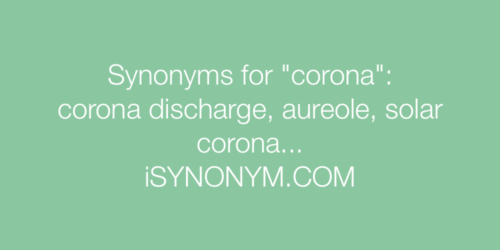 Synonyms corona