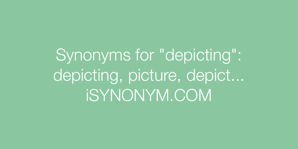 Synonyms depicting