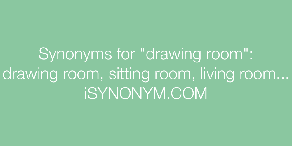 Synonyms drawing room