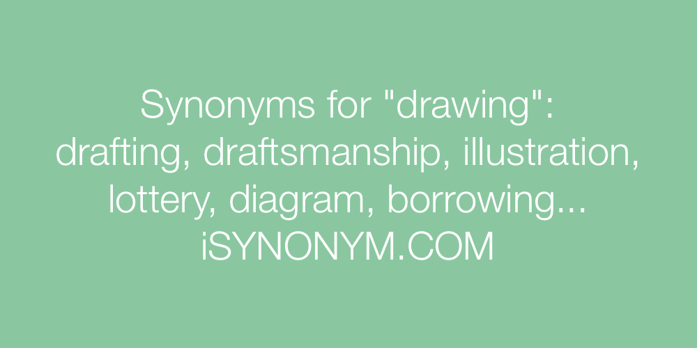 Synonyms drawing