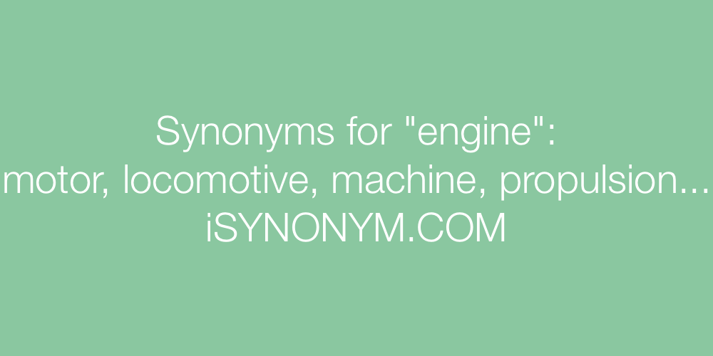 Synonyms engine