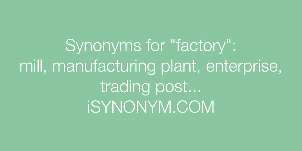 production synonym