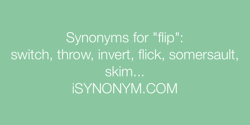 Synonyms flip