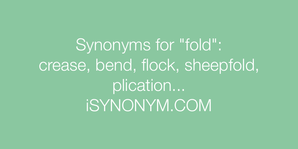 Synonyms fold