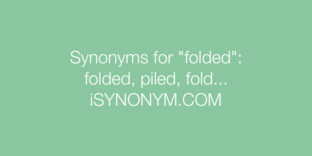 Synonyms folded
