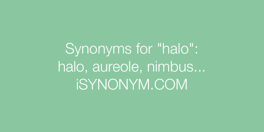 Synonyms halo