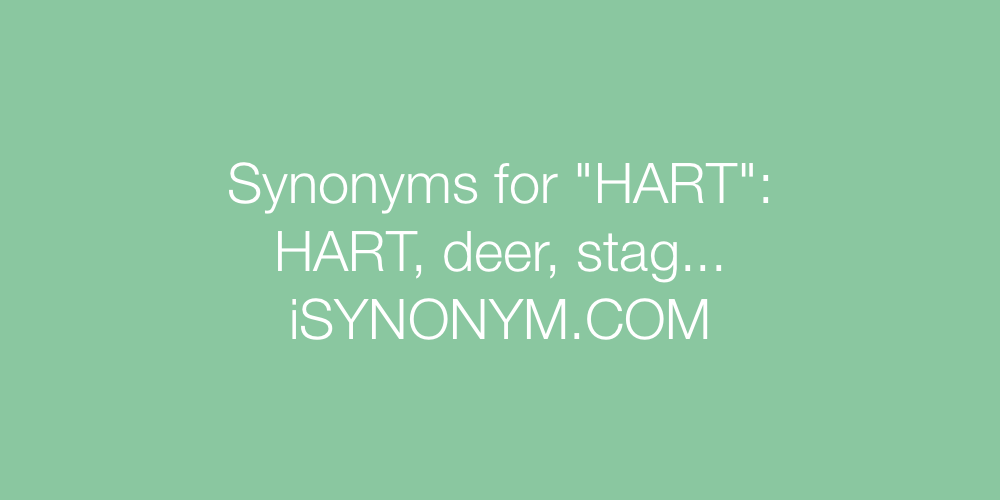 Synonyms HART