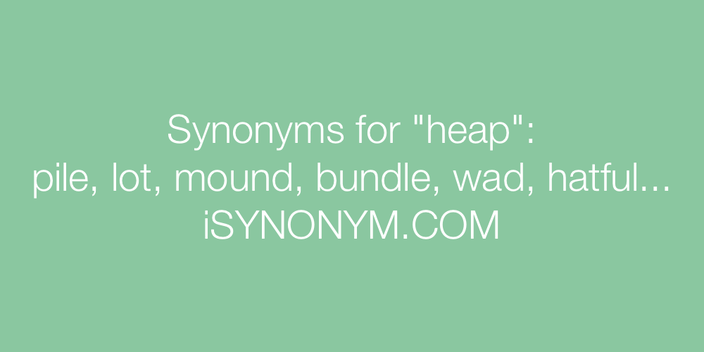 Synonyms heap