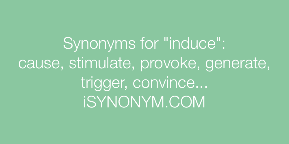 Synonyms induce