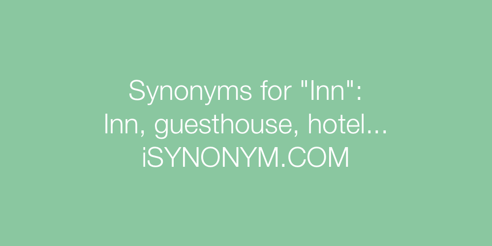 Synonyms Inn