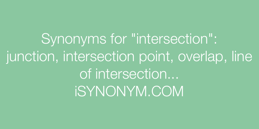 Synonyms intersection