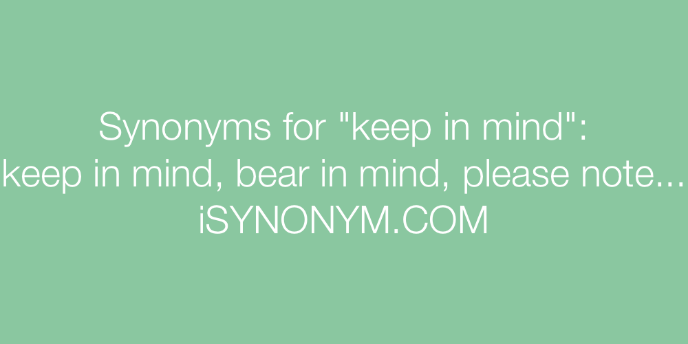 mindful synonym