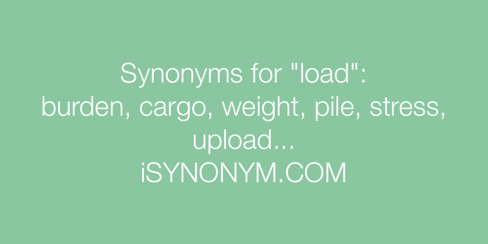 Synonyms load