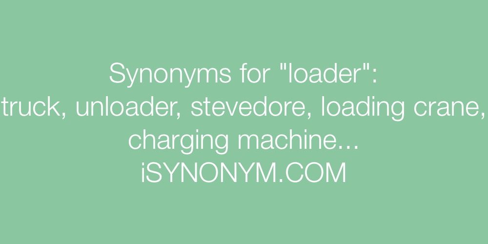 Synonyms loader