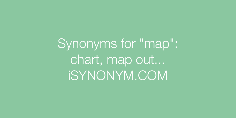 Synonyms map