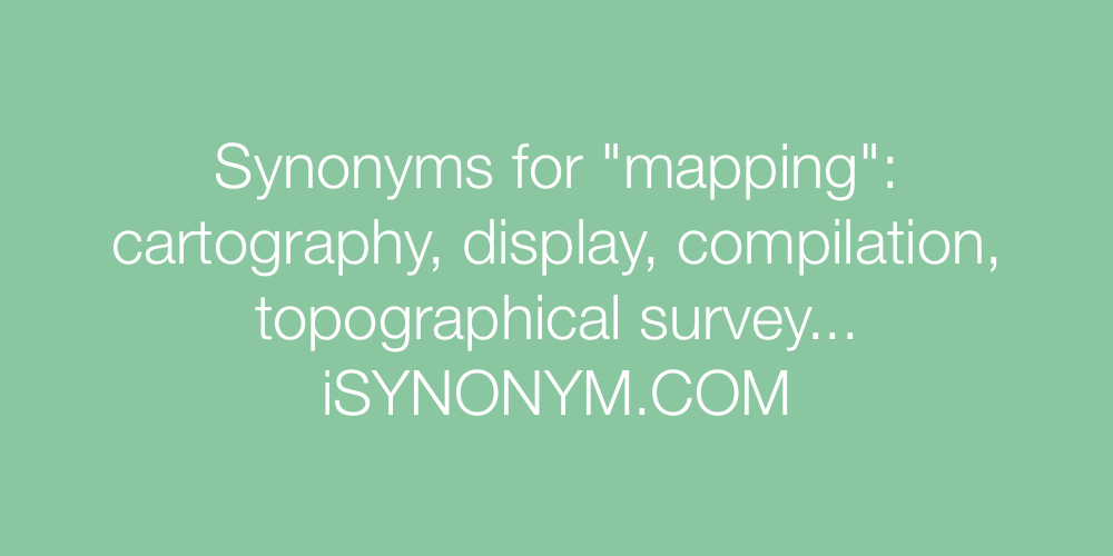 Synonyms mapping