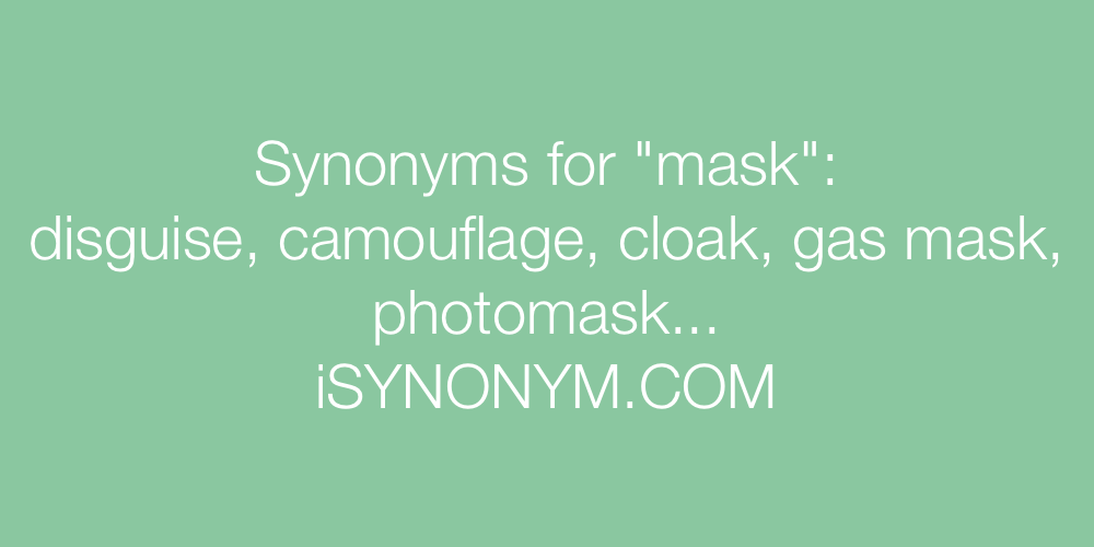 Synonyms mask