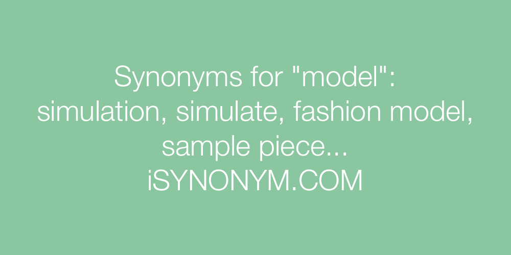 Synonyms model