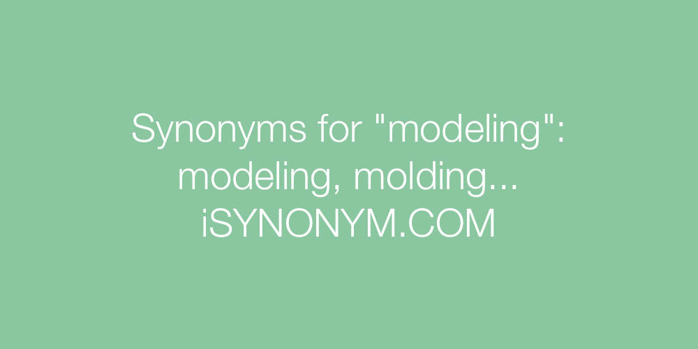 Synonyms modeling