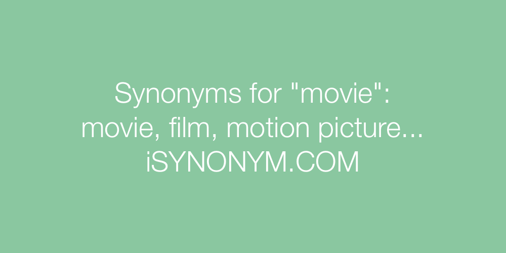 Synonyms movie