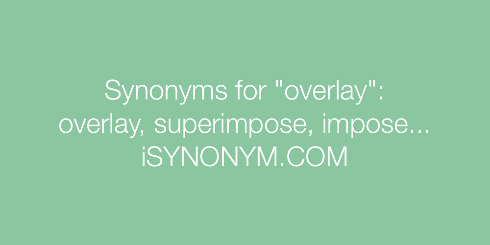 Synonyms overlay