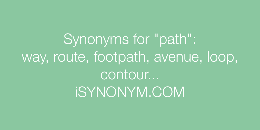 Synonyms path