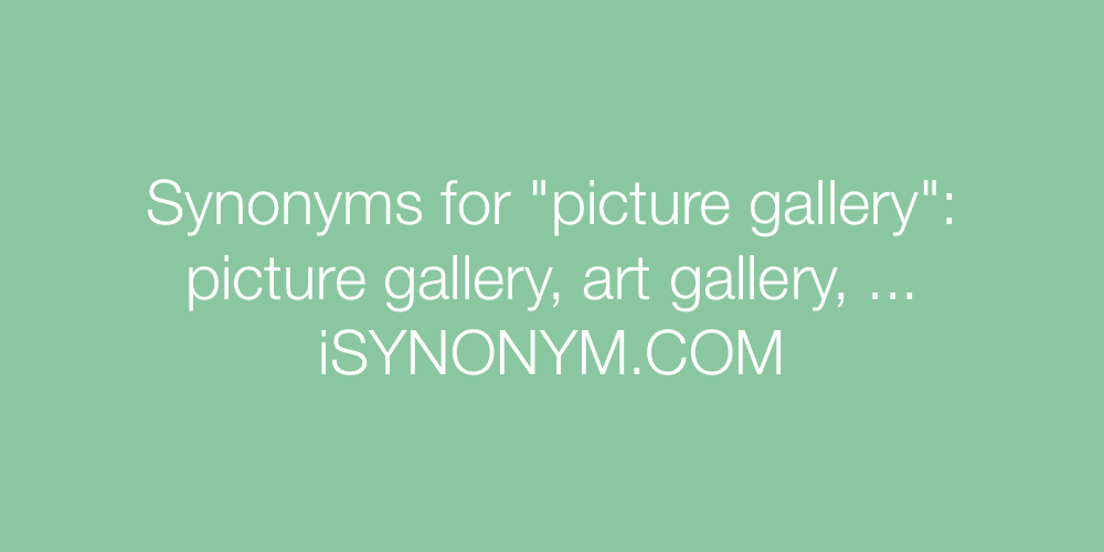Synonyms picture gallery