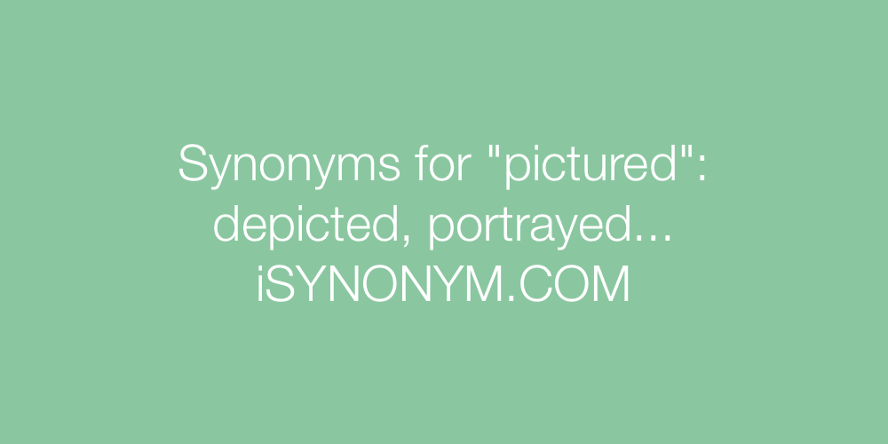 Synonyms pictured
