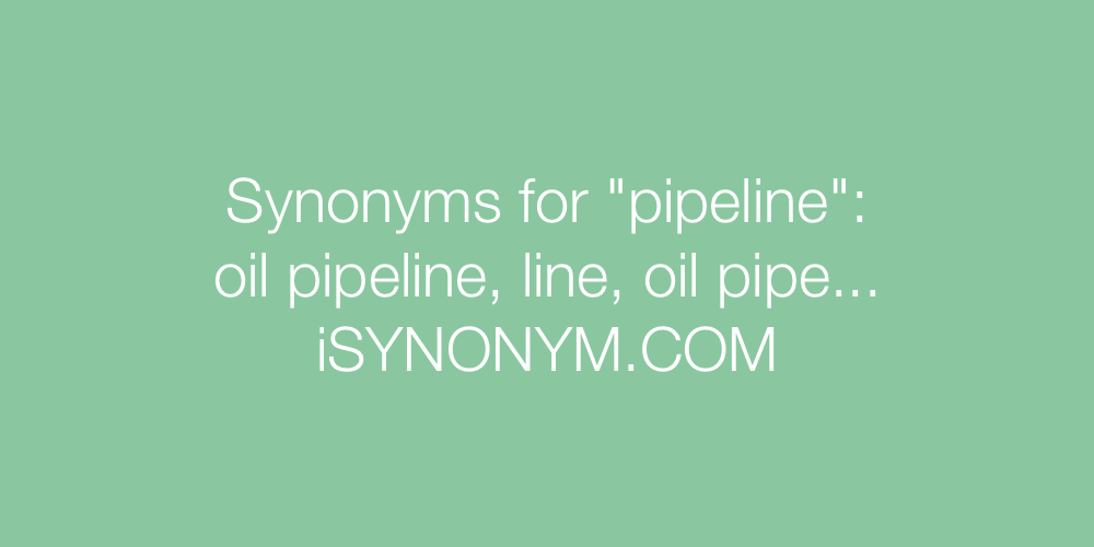 Synonyms pipeline