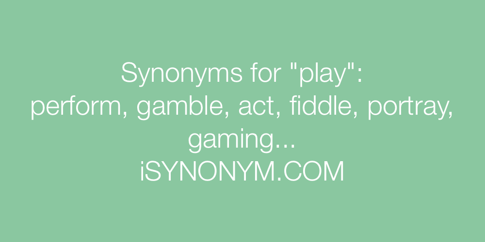 Synonyms play