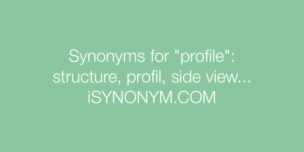 Synonyms profile