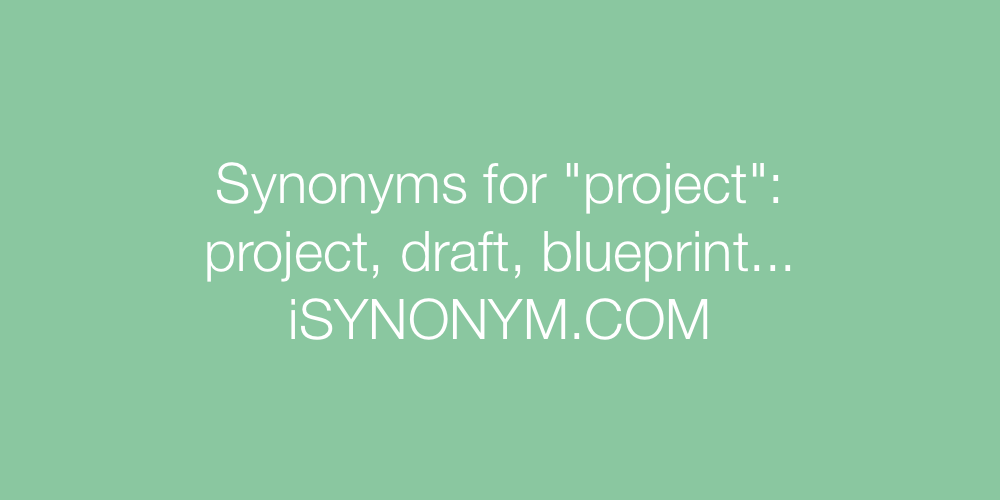 Synonyms project