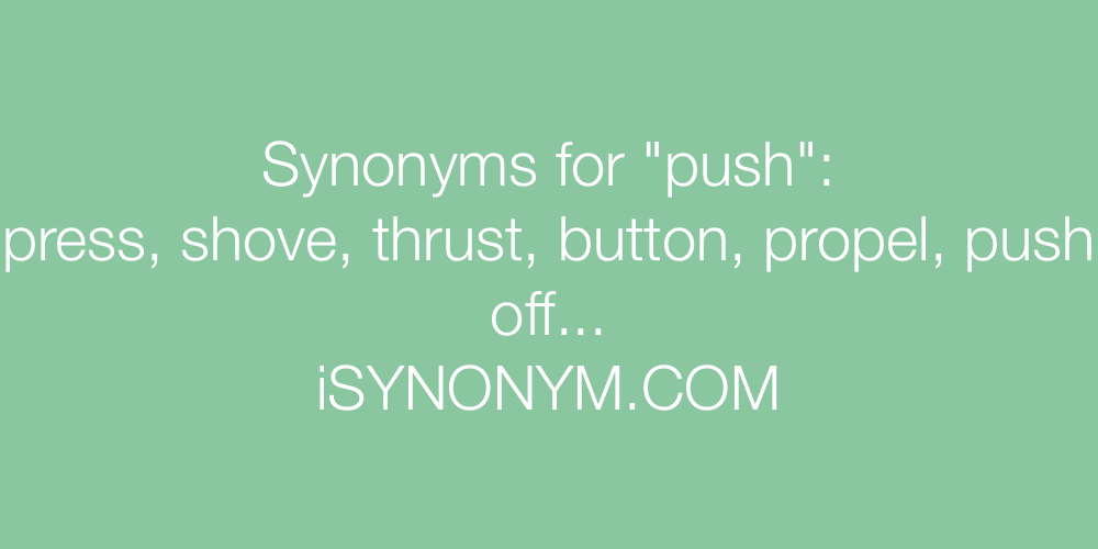 Synonyms push