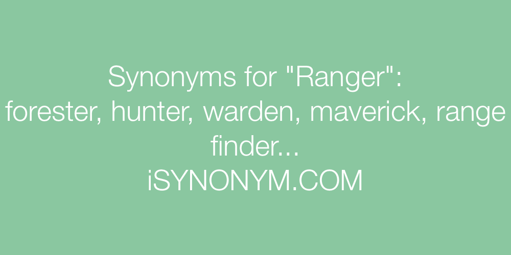 Synonyms Ranger